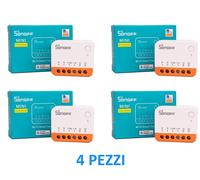 4 SONOFF MINI R4 WIFI CONTROLLO APP SMART SWITCH INTERRUTTORE INTELLIGENTE ALEXA