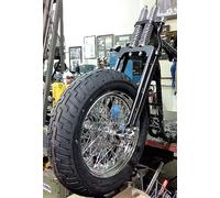 4 " Sotto Nero Springer Forcelle, Freno, Asse Anteriore Taglio Kit W 150 Tire @