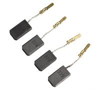 4 spazzole di carbone 316046800 per smerigliatrici angolari Metabo W8-115, W8-125, WE14-150, WE14-125, compatibili con modelli WEP 14-150 QuickProtect