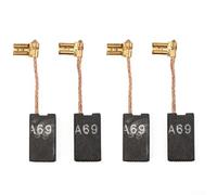 4 spazzole in carbonio per modelli GBH5-38 X GBH5-40D GSH38 GSH500 A69, 22,9 x 12,2 x 6,1 mm, ricambi compatibili con