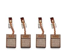 4 spazzole per motore al carbonio CB440 compatibili con Makita CB-440 / CB-448 / CB-436/195021-6/194427-5/194159-4, pezzo di ricambio per utensili elettrici