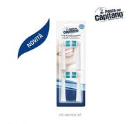 4 SPAZZOLINI PASTA DEL CAPITANO COMPATIBILI CON ORAL B