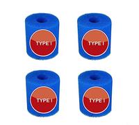 4 spugne filtranti per Intex-Type I/II/VI/D, filtro in schiuma riutilizzabile, filtro per piscina, altamente elastico, per la pulizia della piscina