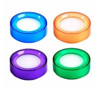 4 spugne idratanti per le dita, umidificatori per le dita, umidificatori per ufficio, banche, conteggio, buste, francobolli, banconote