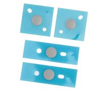 4 StÃ¼ck Ersatz-LaptopfÃ¼Ãe aus rutschfestem Kunststoff fÃ¼r Laptops der 3. bis 5. Generation, silberfarben