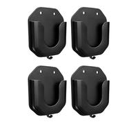 4 staffe di supporto per fotocamera da interni con forte supporto adesivo e gancio in filo, staffe di montaggio adesive sicure senza trapano staffa di montaggio a parete per telecamere interne