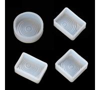4 stampi in silicone ad acqua moda in resina per donne ragazza gioielli che fanno gioielli collana stampo colata per stampo epossidico per fare