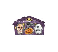 4 stampi per biscotti Halloween