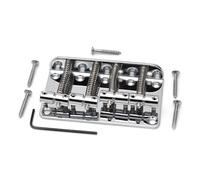 4 String Bass Bridge Elettrico Basso Chitarra Parte Strumento Basso Assemblaggio Ponte Basso Sostituzione Ponte di Chitarra
