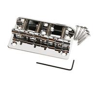 4-String Bass elettrico ponte selle cordiera parti di ricambio di coda dura