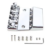 4 String Basso Elettrico Ponte Stile Vintage Coda Dura Fisso Basso Chitarra Ponte Regolabile Selle Chitarra Accessori Parti Strumento Musicale