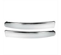 4 strisce cromate protettive per paraurti anteriore per FIAT 500