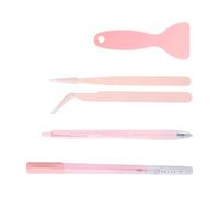 4 Strumenti Artigianali Professionali Con Colla Applicatore Per Punta In Ceramica Spatola E Pinzetta Scrapbooking Che Controllo Adesivo