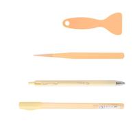 4 strumenti professionali per artigianato, tra cui colla, applicatore, penna, pinzetta in ceramica e spatola per album di ritagli, strumento artigianale per studenti
