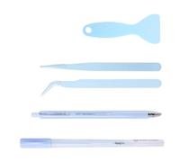 4 Strumento Scrapbooking Con Colla Applicatore Per Applicatore Punta In Ceramica Spatola A Penna E Pinzetta La Creazione Strumenti Artigianato