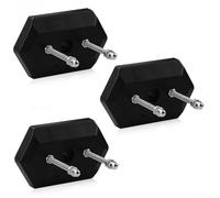 4 supporti da parete per skateboard, soluzione per risparmiare spazio e lunga durata (3 pezzi)