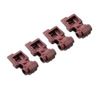 4 supporti per smerigliatrice angolare 648743-00 per D28811 D28810 D28803 | Confezione da 4 portaspazzole in plastica progettati per sostituire direttamente i modelli di smerigliatrici angolari