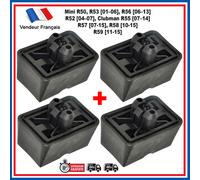 4 Supporto Tamponi Pattino Punto di Sollevamento per Mini R50 R53 R55 R56 R57