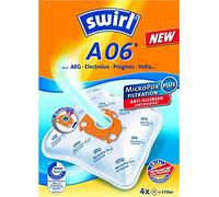 4 SWIRL spartronic A06 sacchetti per aspirapolvere per AEG-ELECTROLUX amisus - Vamprino