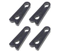 4 tamponi ammortizzanti in silicone per portiere dell'auto, per serrature e graffi, riducono il rumore dell'automobile antirumore ammortizzatore buffer