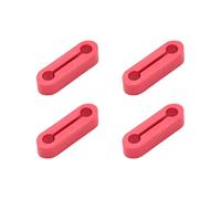 4 tamponi ammortizzanti in silicone per portiere dell'auto, per serrature e graffi, riducono il rumore dell'automobile antirumore ammortizzatore buffer