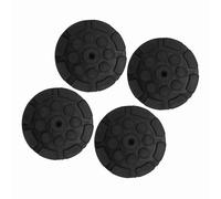 4 Tamponi Jack in Gomma Nera 120mm x 17mm per Sollevamento per sicuro di Auto