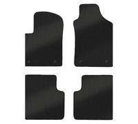 4 Tappetini Impermeabili e Lavabili in Gomma per FIAT 500 Compatibile con Modelli dal 2010 - Alta Qualità - Made in Italy - OFFICINE MILANO
