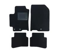 4 Tappetini in Moquette per KIA Stonic Compatibile con Modelli dal 2017, Fondo Impermeabile e Antiscivolo con Battitacco in PVC - Alta Qualità - Made in Italy - OFFICINE MILANO