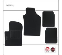 4 TAPPETINI MOQUETTE EMPOTEC TAPPETI FIAT 500 SENZA PIN ALTA QUALITA