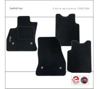 4 TAPPETINI MOQUETTE EMPOTEC TAPPETI FIAT 500L DA 2012 A 2016 4 PIN EQ. 71807284