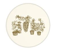 4 tappetini per mouse da gioco piccoli, con base rotonda in gomma per scrivania, con bordi cuciti, tappetino per mouse per laptop, tastiera PC, tappetino per mouse per lavoro, gioco, ufficio, 20 cm