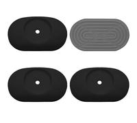 4 tappetini protettivi per scale e porte di sicurezza per bambini, protezione da parete, accessorio per griglia del bambino montato a pressione