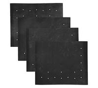 4 tappetini riutilizzabili resistenti per barbecue, antiaderenti, resistenti al calore, per barbecue a casa, esterni, elettrici, a gas, a carbone, con fori, 4 pezzi, 40 x 33 cm Hea