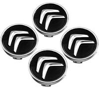 4 Tappi Coprimozzo per Citroen C2 C3 C4 C5 C1 Elysee Berling Xsara Picasso Saxo Cactus Ds3 Ds4 Ds6 60mm, Auto Centro Ruota Tappi Coprimozzi Antipolvere e Impermeabile, Auto Emblemi Borchie Cerchi