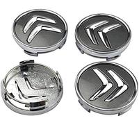 4 Tappi Coprimozzo per Citroen C2 C3 C4 C5 C1 Elysee Berling Xsara Picasso Saxo Cactus Ds3 Ds4 Ds6 60mm, Auto Centro Ruota Tappi Coprimozzi Antipolvere e Impermeabile, Auto Emblemi Borchie Cerchi
