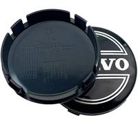 4 Tappi Coprimozzo per Volvo XC90 XC70 V70 S50 S90 64mm, Auto Centro Ruota Tappi Coprimozzi Antipolvere e Impermeabile, Auto Emblemi Borchie Cerchi Decorazione Accessori