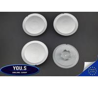 4 Tappi Di Mozzo Senza Logo - Esterno 147,0 Interno 57,5 Mm Per Audi & VW