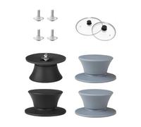 4 Tappi in Silicone, Perle Con Coperchio, Maniglie Anti-Scottatura e Antiscivolo, Accessori di Ricambio per Bottoni del Coperchio della Pentola
