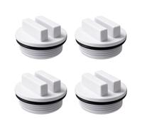 4 Tappi Invernaggio Piscina 1,5 Pollici per SP1022C Antigelo | Plastica PVC Robusta, Guarnizione O-Ring Ermetica, Compatibile con Intex e compatibile con Bestway, Senza Attrezzi