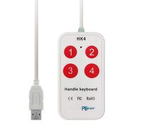 4 Tasti Programmabili Maniglia Switch Definito Dall'utente Mini Tastiera di Scelta Rapida per Computer Windows PC PS Image Capture DAW Trascrizione