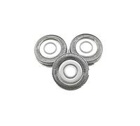 4 testine di rasatura di ricambio compatibili con Pitb-ull Go-ld Pro, Sil-ver Pro e Platin-um PRO - Lame di ricambio per rasatura a testa calva pulita, morbida ed efficiente