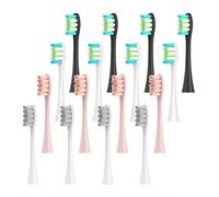 4 Testine di ricambio per gli spazzolini elettrici Oclean X/X Pro/Z1/SE/One/PW01/03/05/07/09 P5 Bianco,nero,rosa,grigioPolicloruri di vinile