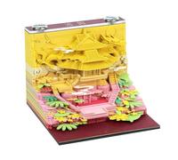 4 Tipi Cinese 3d Calendario Notepad Castello Carta 3d Compleanno 2026 Pad Blocco note Calendario Memo 3d Nota Artistica Gi E0a7 Cubi