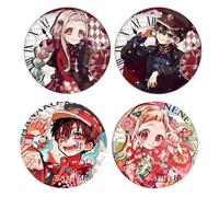 4 Toilet Bounds Hanako Kun Pins Badge 58MM Distintivo Anime Pins Carino Hanako＆Nene Cosplay Accessori Toys