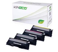4 toner compatibili con CLP-320 per Samsung CLP-325, CLX-3180, CLX-3185 - Nero 1.500 pagine, Colore 1.000 pagine ciascuno