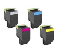 4x alternative CARTUCCE ADATTO A LEXMARK cs317dn cs417dn cs517de