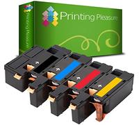 4 Toner Compatibili per Xerox WorkCentre 6015V/V/B/N/NI/MFP Phaser 6000 6010V/N | 106R01630 106R01627 106R01628 106R01629