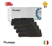 4 TONER COMPATIBILI X6600 BK-C-M-Y PER XEROX PHASER 6600 WORKCENTRE 6605