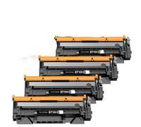 4 toner nero CRG-071H compatibile con stampante 071H LBP122dw MF272dw MF274dn
