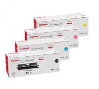 4 Toner Originale Canon LBP-5200 MF8180 MF8180c / Cartuccia 701 BK 701C 701M 70